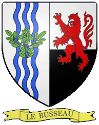 Le blason du Busseau